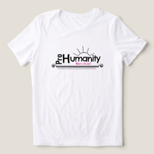 En Tri-matière T-Shirt Pro Humanité AMOUR