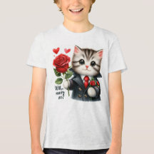 T-shirt Proposition Chiot Mignon pour Enfants | Ve