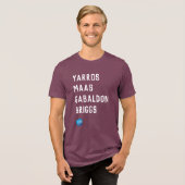 En Tri-matière T-shirt Romantasy Auteurs (Recto plein)