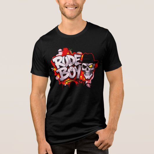 En Tri-matière T-Shirt Rude Boy (Recto)
