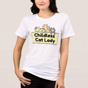 En Tri-matière T-Shirt sans chats