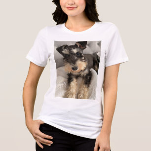 En Tri-matière T-Shirt Schnauzer