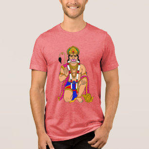 En Tri-matière T-Shirt Seigneur Hanuman