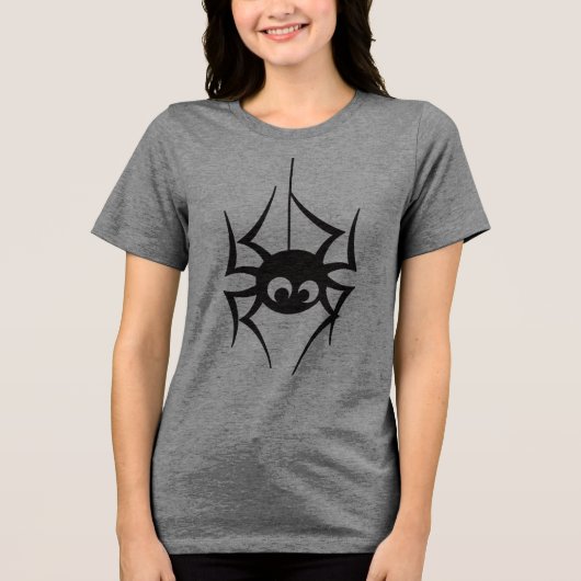 En Tri-matière T-shirt Spider Halloween (Recto)