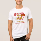 En Tri-matière T-shirt sur mesure - Grumpy Old Man Club (Recto)