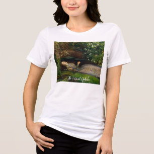 En Tri-matière T-shirt texte personnalisable Le Destin d'Ophélie