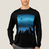 En Tri-matière T-shirt thème loup  (Recto)