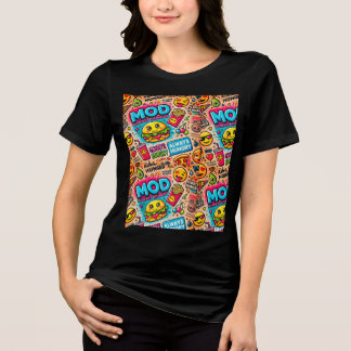 En Tri-matière T-shirt toujours affamé - Design audacieux et amus