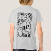 En Tri-matière T-shirt Tri-Blend Tri-Blend (Verso)