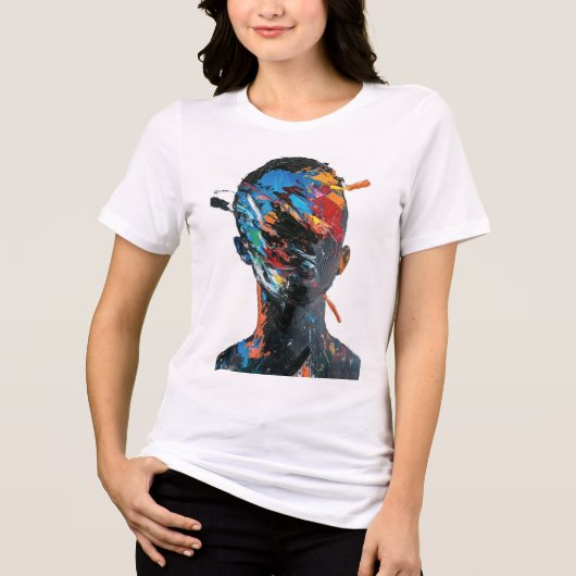 En Tri-matière T-Shirt tri-mélange (Recto)