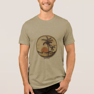 En Tri-matière T-Shirt Tri-mélange Menn's Bella+Canvas