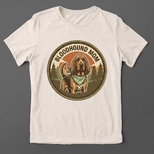 En Tri-matière T-shirt tri-mélange pour maman Limier Cadeau pou
