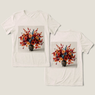 En Tri-matière T-shirt triblend pour les femmes de bouquet d'auto