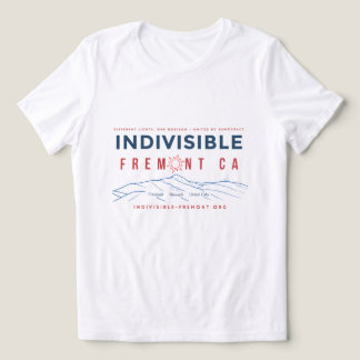 En Tri-matière T-Shirt Unisexe Patriotique Indivisible Fremont CA