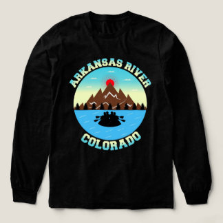 En Tri-matière T-Shirt Vecteur Aventure Arkansas River Colorado