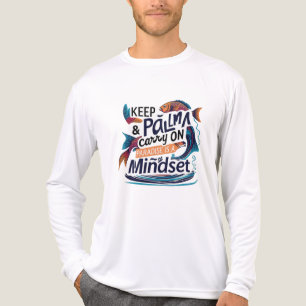 En Tri-matière T-shirt vibrant Keep Palm & Carry On – Océan d'éta