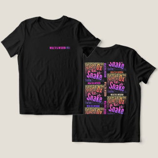 En Tri-matière T-Shirt Wealth and Wisdom