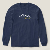 En Tri-matière T-shirt WILD Mountain (Motif devant)