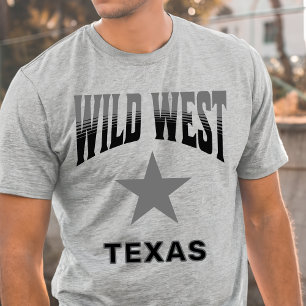 En Tri-matière T-shirt Wild West Cowboy Texas