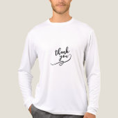 En Tri-matière Thank You T-Shirt (Recto)