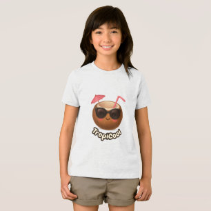 En Tri-matière TropiCool Coconut - Jolie T-Shirt été pour les enf