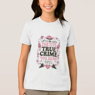 En Tri-matière True Crime Queen - T-shirt de l'amant du mystère d