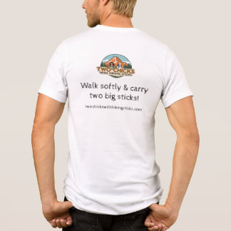 En Tri-matière TwoChicks T-Shirt (Logo Big Sticks Back)