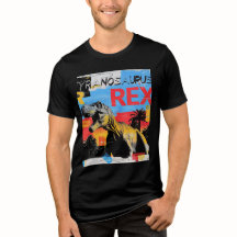 Tyrannosaurus Rex Retro Pop Art T-Shirt