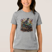 En Tri-matière un t-shirt design graphique (Recto)