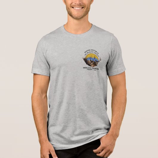 En Tri-matière Ungulates Symposium T-shirt (Recto)