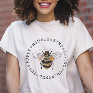 En Tri-matière Vibe Positive, T-shirt femme d'abeilles