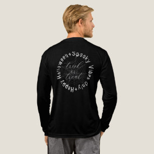 En Tri-matière Vibes éffrayantes Famille Correspondant T-shirt Ha