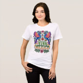 En Tri-matière ¡Viva México! Mexican Pride T-Shirt (Recto plein)
