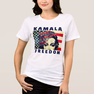 En Tri-matière VOTE POUR LE T-shirt LIBERTÉ KAMALA