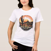 En Tri-matière Wild At Heart Western T-shirt (Recto)