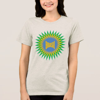 En Tri-matière Women's Tri-blend T-Shirt oatmeal  SUN  BRASIL