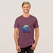 En Tri-matière Zen Wave Find Your Flow T-Shirt (Recto plein)