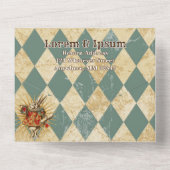 En Un Invitation Tout Compris Alice Lapin Blanc Vintage (Verso)