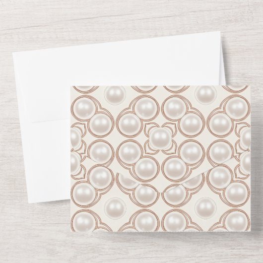 En Un Reflets de coucher de soleil - Invitation tout com (Verso)