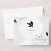 En Un Songbirds Magnolias | Invitation de mariage tout e (Verso)