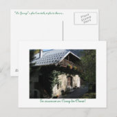 En vacances au Camp des Cimes! Briefkaart (Voorkant / Achterkant)