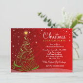 EN VENTE ! Invitation de Noël de nuit étoilée (Debout devant)