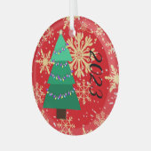 En Verre Ornement Arbre de Noël 2023 (Avant gauche)