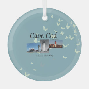 En Verre TOP Cape Cod Glass Ornement