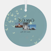 En Verre TOP Cape Cod Glass Ornement (Verso)
