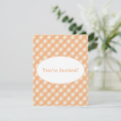 En vichy Invitation (Debout devant)