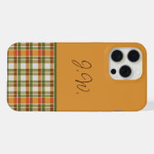 En vichy orange et vert (Verso Horizontal)