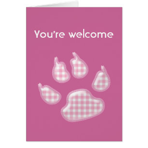 en vichy patte de chien - rose