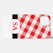 En vichy rouge Coque-Mate iPad 2/3/4 Coque (Verso (horizontal))