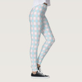en vichy vérifier les Leggings en Bleu Bébé (Droite)